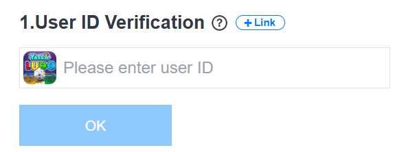 填写 Yalla Ludo User ID 填写 Yalla Ludo User ID