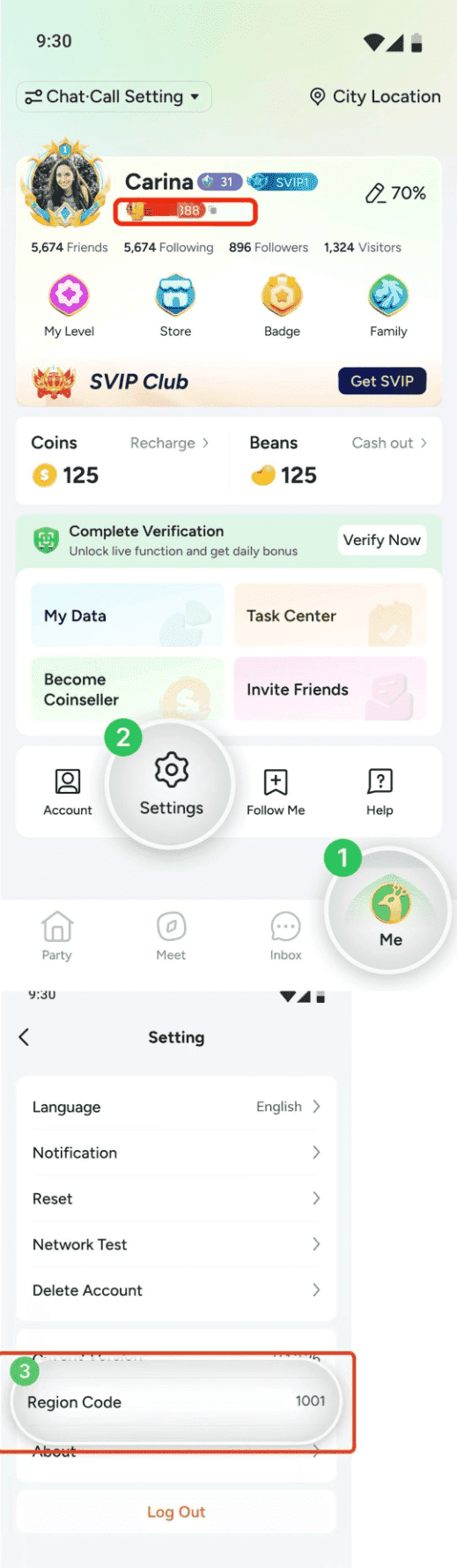 How to Find Your Taka User ID And Region Code?